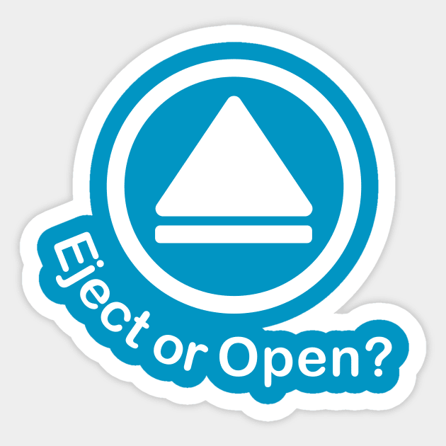 PLAYER ICONS - EJECT OR OPEN? V.1 Sticker by inukreasi